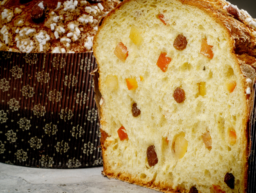 Cesarin - application - panettone with candied fruit